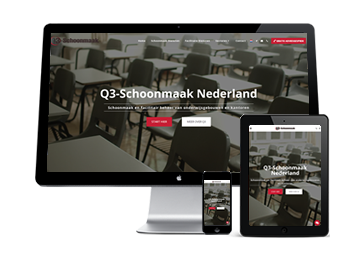 Voorbeeld website Q3 Schoonmaak