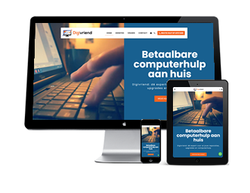 Voorbeeld website Digivriend